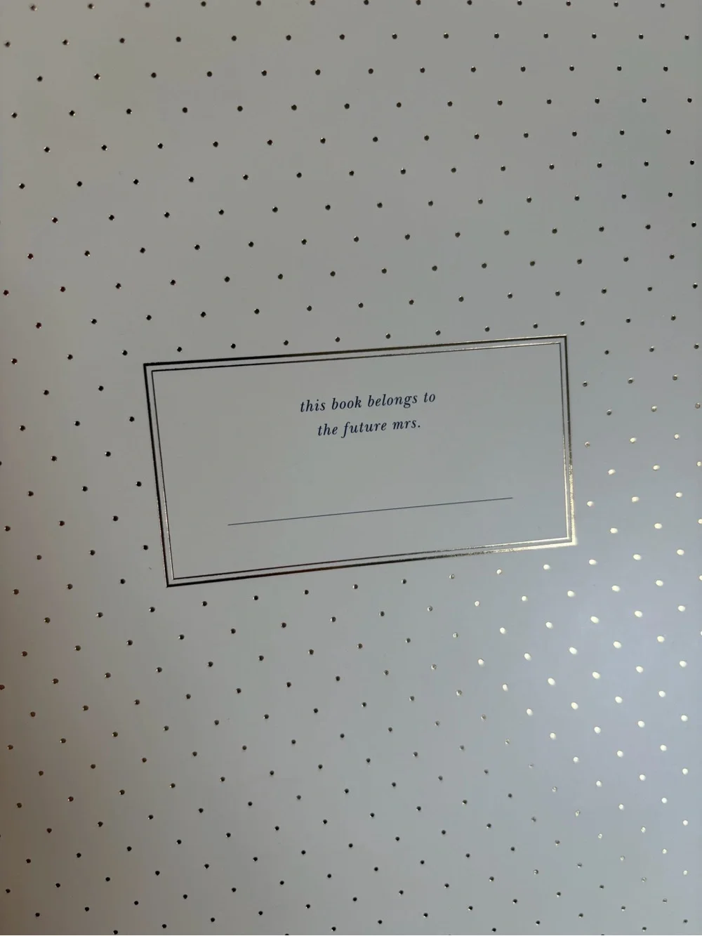 kate spade Love Is In The Air Bridal Planner in Mint